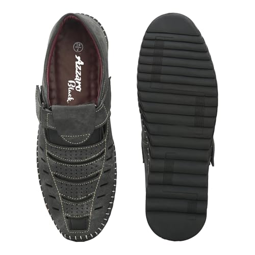 Image of AZZARO BLACK Men's R2270 GID Sandal