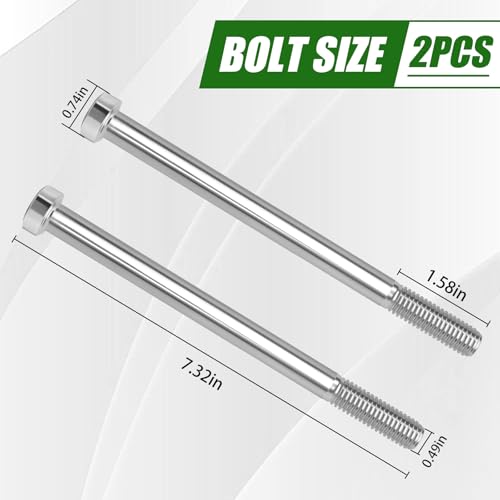 Image of 018-0004-00 Wheel Bolts, for Bad Boy Lawn Mowers 1 /2-13 X 7 Wheel - 2 PCS