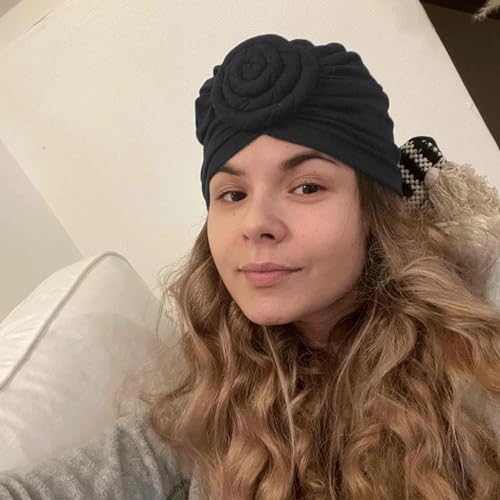Image of KYNARI Turban Head Wraps for Women, Pretied Stretch Bonnet Hair Wrap