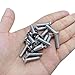50Pcs m4x8mm Flat Head Socket Cap Screws Countersunk Bolts, Allen Socket Drive, Stainless Steel 18-8 (304), Bright Finish,Metric Bolts, Silver