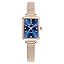 A2 Blue Face+Rose Gold Bracelet