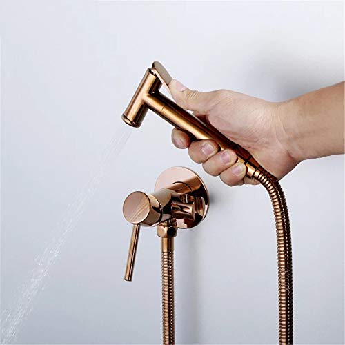 Kit douche de salle de bain Shattaf avec robinet mélangeur et douchette WC - 4