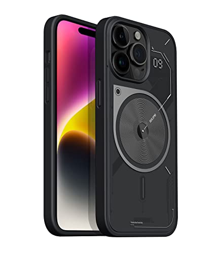 Coque Magnétique iPhone 14 Pro Max Aulumu A15 Noir
