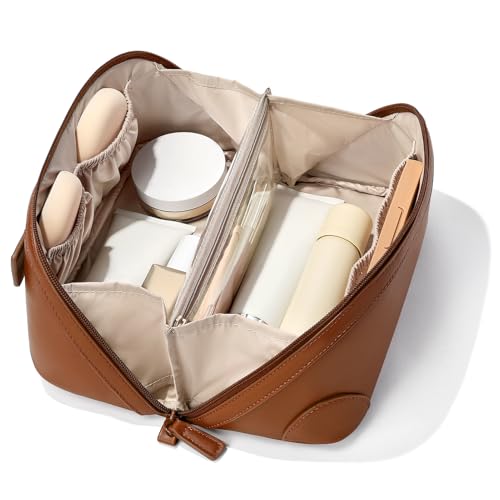 Trousse de maquillage de voyage étanche Mibasies fini le manque de place