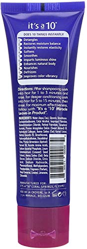 It's a 10 Haircare Miracle Hair Mask, 2 fl. oz.