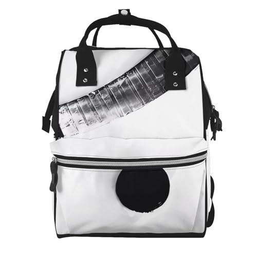 Sac à dos à langer art hockey fini le désordre pour maman et papa
