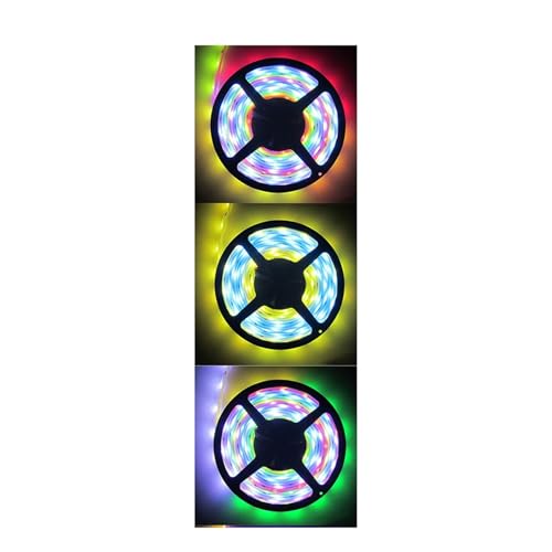 Tira LED direccionable 5m WS2812B 5V IP20 miniatura 5