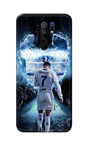 Image of Printed Hard Back Cover Case for Mi Poco M2 | Mi Poco M2 Reloaded Back Cover (Footbal Legend) -702