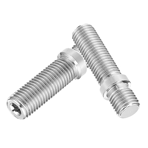 X AUTOHAUX 10 Stück M12x1.5 zu M12x1.5 Felgenbolzen Umbau für BMW Silberton