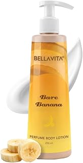 BELLAVITA Bare Banana | Perfume Body Lotion for Man and Woman | Long-lasting Hydration | Soft &amp; Smooth Skin | Long-lasting...