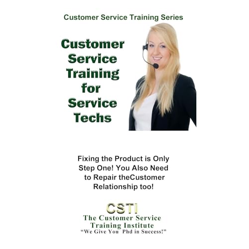 Customer Service Training for Technicians Audiolibro Por The Customer Service Training Institute arte de portada