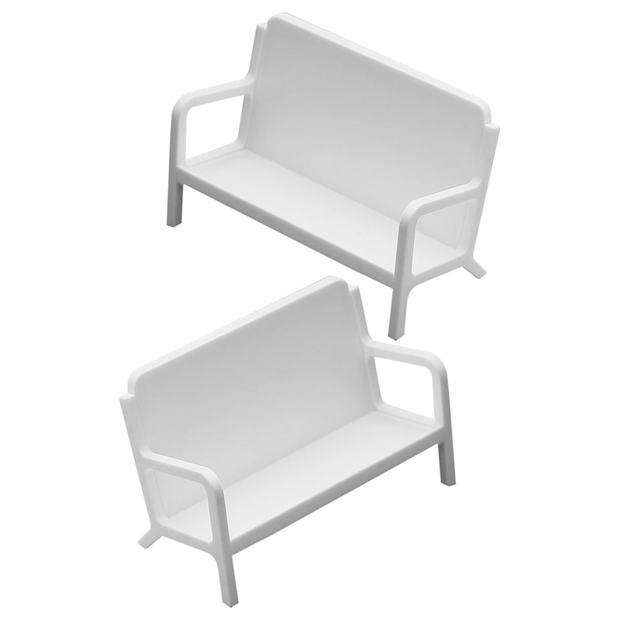 SHINEOFI 6pezzi Porta Biglietti Da Visita Forma Di Divano Elegante Supporto Per Biglietti Da Visita Design Moderno Per Scrivania Per Mantenere Tuo Spazio Ordinato