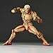 LUNK Reiner Braun Action Figure Movable Joints Anime Figures Statue with Interchangeable Accessories Fighting Titan Form Eren Jaeger Figurine Collectible 6.7IN