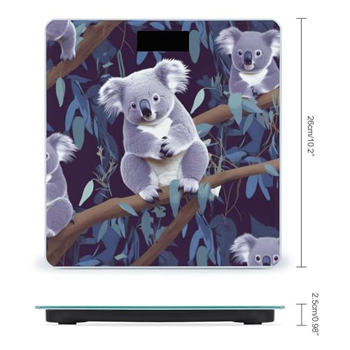Báscula digital de baño Lovely Koala con pantalla LCD miniatura 2