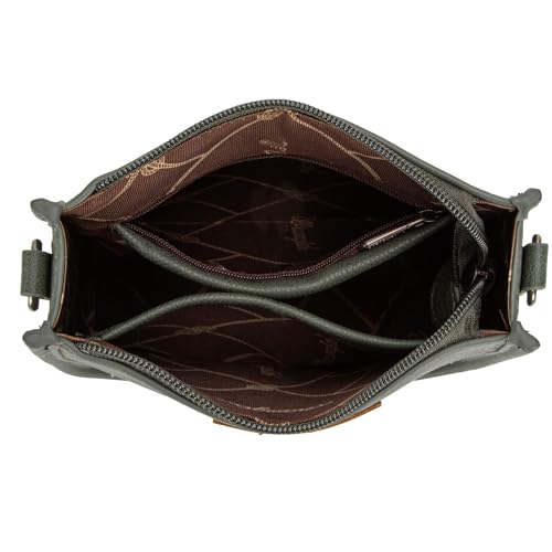 Image of Wrangler Small Crossbody Bag for Women, Mini Shoulder Purse with Adjustable Strap, Vegan Leather Phone Purse