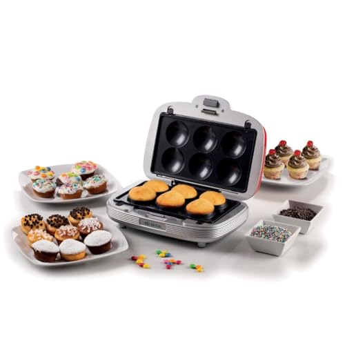 Ariete 1972, Sanduicheira Retrô Vermelha - Party Time, Multifuncional Com 3 tipos de placas antiaderentes, 700 Watt - 220V - Imagem 4