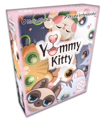 Yummy Kitty Juego De Cartas de Gatos para Niños Y Adultos Divertido Y Competitivo De 2 A 5 Jugadores con Partidas Rápidas