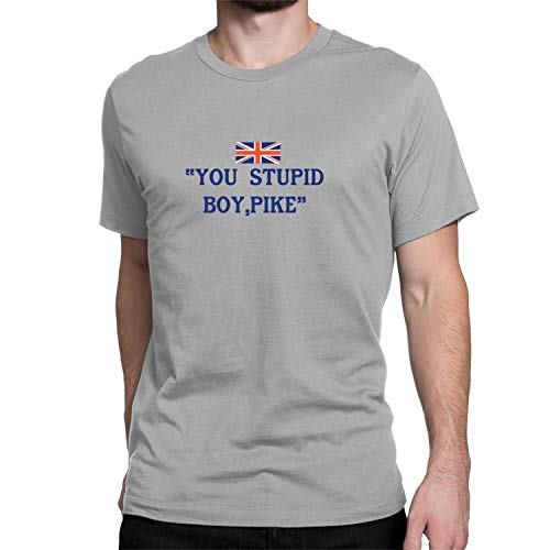 Foul-Play T-shirt officiel Stupid boy Art-18 - Gris - Small pour homme