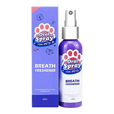 Teekit Pet Spray Dog Oral Care Bad Breath Teeth Cleaning Breath Freshener Plaque Remover Cover