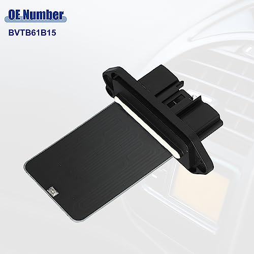 Image of ACROPIX Car HVAC Blower Motor Resistor Heater Replacement Fit for Mazda 3 2005-2009 NO. BVTB61B15 - Pack of 1 Black