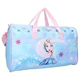 mybagstory - Sporttasche – Die Eiskönigin – Kinder – Schule – Kindergarten – Kindergarten – Kindergartentasche – Kindertasche – Größe 40 cm – verstellbarer Gurt – Geschenkidee, Schwarz , kindergepäck