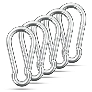 Fuchs-Versandhandel Feuerwehr-Karabinerhaken 5 Stück