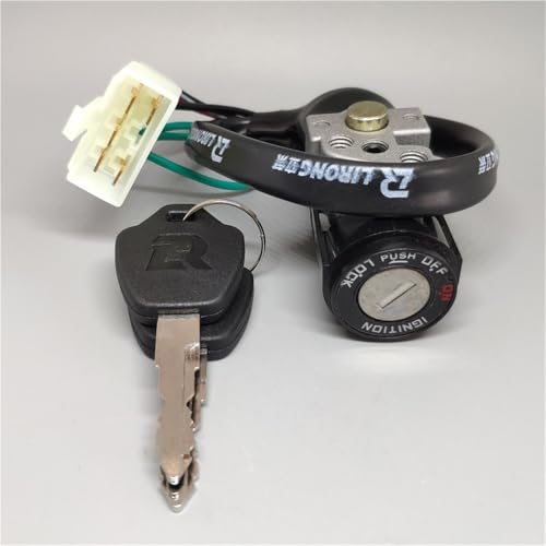 Cerradura llave interruptor encendido motocicleta GY6125 5 cables compatible con Scooter DY100