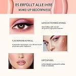 18 Teiliges Makeup Pinsel Set, Professionelles Pinselset, Komplettes Unentbehrlicher Kosmetikpinsel, Schminkpinsel für Lidschatten Stiftung Erröten Pinsel Concealer Eyeliner – Bild 4