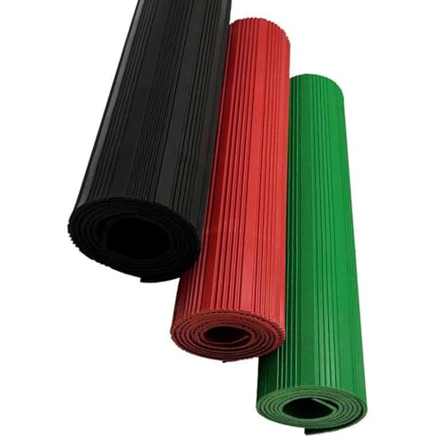 VUIKLCty Manta Aislante Industrial Tapete Aislante no Conductor de 3 mm for Espacios de Trabajo comerciales.(Green)