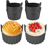 Photo Gallery vexran 6 pezzi stampi per muffin in silicone pirottini in silicone per friggitrice ad aria stampi in silicone per uova ad acqua, utensili da forno ad aria calda Photo Gallery vexran 6 pezzi stampi per muffin in silicone pirottini in silicone per friggitrice ad aria stampi in silicone per uova ad acqua, utensili da forno ad aria calda