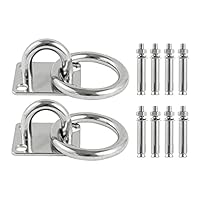 Ganci M10 In Acciaio Inox 304 - 2 Pezzi, Per Parete/Soffitto, Resistente Alla Ruggine - Foto 6