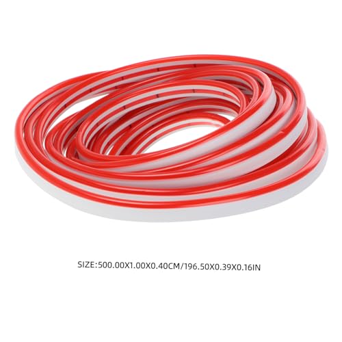 Tira de luz LED flexible de silicona rojo 12V miniatura 2