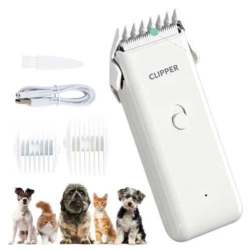 Tondeuse de toilettage pour chien Teksome sans fil pour zones sensibles oreilles fessier