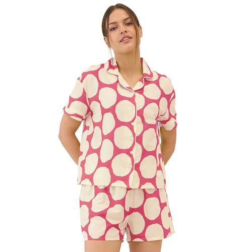 Ensemble de pyjama femme rose Sweet Dreams 42 aux finitions soignées et au toucher soie