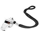 Whistle Professional 6 forma metal árbitro whistles silbato fuerte para partido escolar, uso doméstico, 1 pieza de plata, 45 x 18 mm. Durabilidad