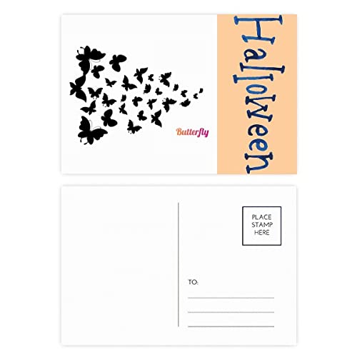 Cartes postales d'Halloween mystiques lot de 20 à offrir pour accompagner vos cadeaux