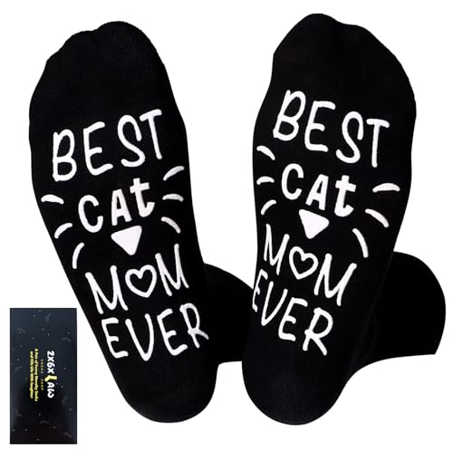 Image of ZXGXLAW Birthday Gifts for Cat Dog Dad Cat Dog Mom,Funny Socks for Men Women Christmas Ideas,Crazy Gifts for Animal Lovers