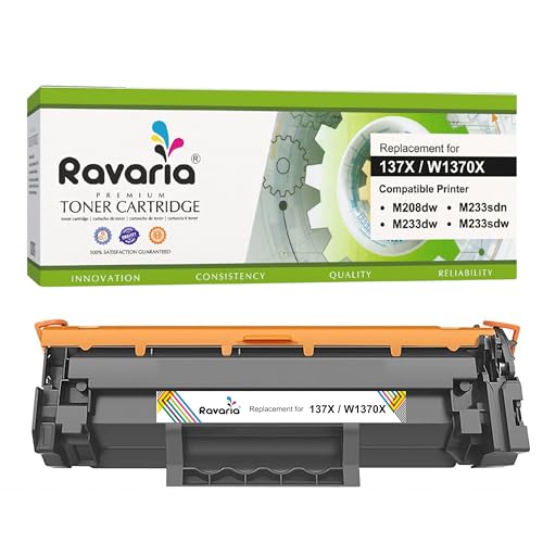 Image of 137X / W1370X Compatible Toner Cartridge for HP Laser Printer M208dw M233dw M233sdn M233sdw (137X / W1370X Toner Pack of 1)