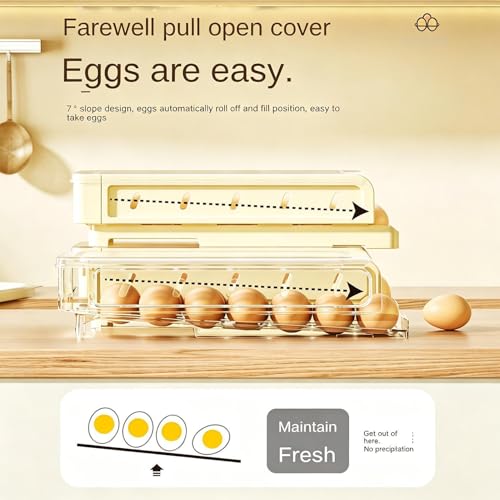 Soporte para huevos con rollo automático ideal para autocaravanas y hogar 5