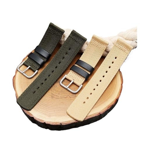 Bracelet de montre nylon étanche 24mm compatible Casio PRG-650 et GA2000 plus long - 4