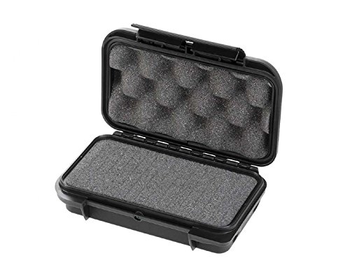 MC-CASES wasserdichte Transportbox für z.B. Smartphone bis 5.5 Zoll, SD-Karten, Kompaktkameras, Messer UVM. – IP67 Zertifiziert – Made in Germany – Wasser und – Staubdicht – Schlagfest (S)