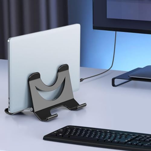 Support vertical pour ordinateur portable réglable stable universel pour PC portable et MacBook