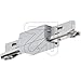 Produktbild Paulmann 96832 URail System Light&Easy Linien Verbinder Chrom matt 230V Metall