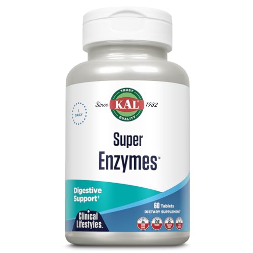 Kal Super Enzymes Tablets, 60 Count