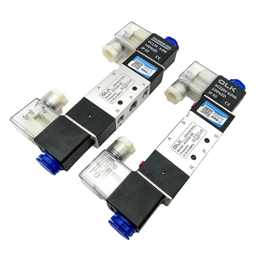 Électrovanne pneumatique 4V420-15 double bobine AC220V - 5