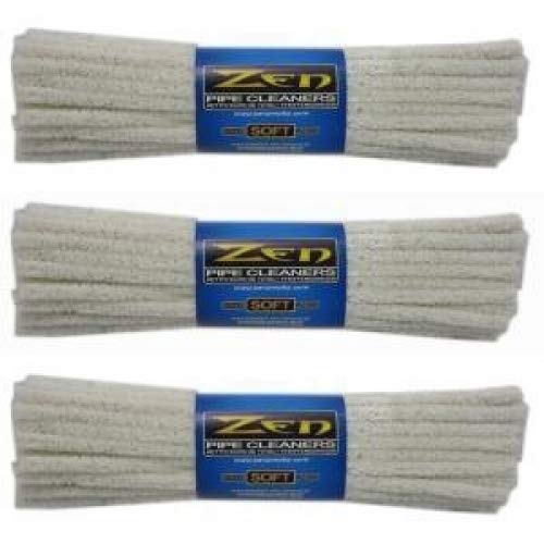 3 X 3 Bundles Zen Pipe Cleaners - Soft - 396 Total Count 