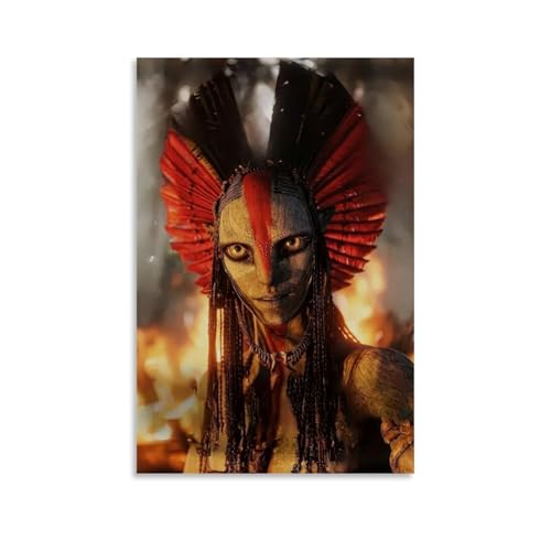 JMQPMDU Póster decorativo de la serie de televisión Avatar de la película clásica popular, arte de pared, pintura para dormitorio, 40 x 60 cm, estilo sin marco