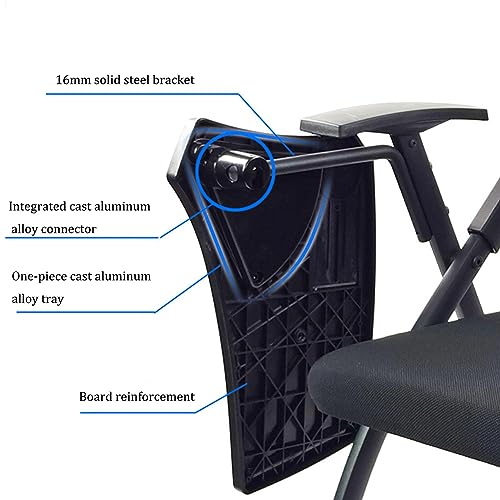 Chaise de réception pliante pour espace restreint et bureau