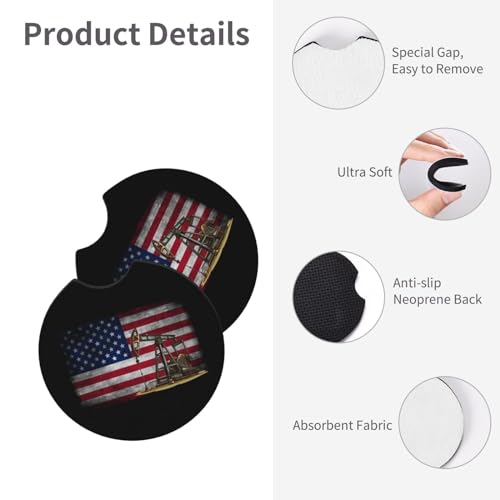 Insertos para portavasos premium 2 piezas negro miniatura 4
