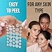 BRIGHTJUNGLE Pimple Patches for Face - Acne patches. Absorbing Cover, Invisible, Blemish Spot, Hydrocolloid, Facial Stickers, Two Sizes, Blends in with skin (144)